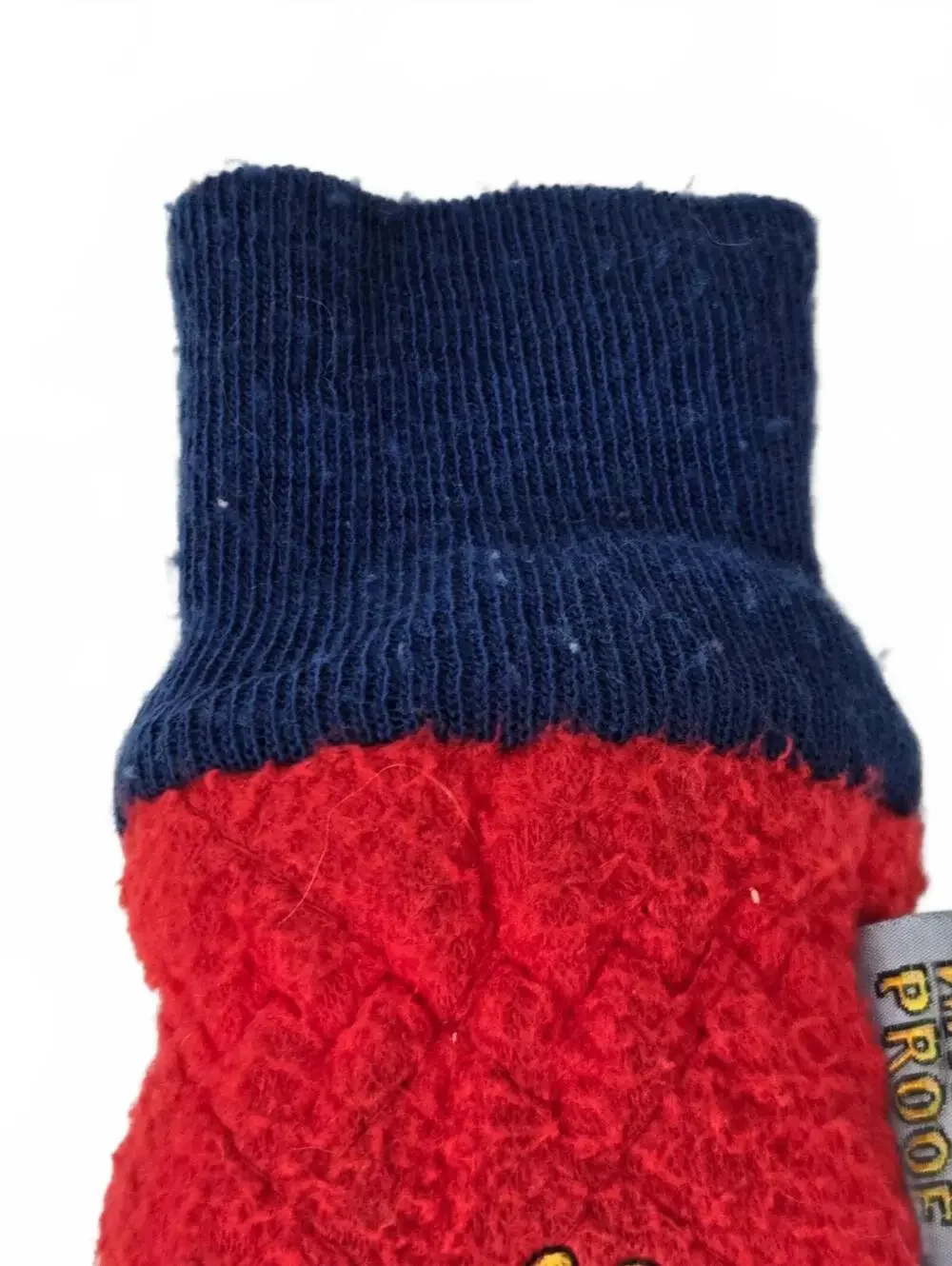 vintage Disney Winnie the Pooh and Tigger mittens Red Toddler